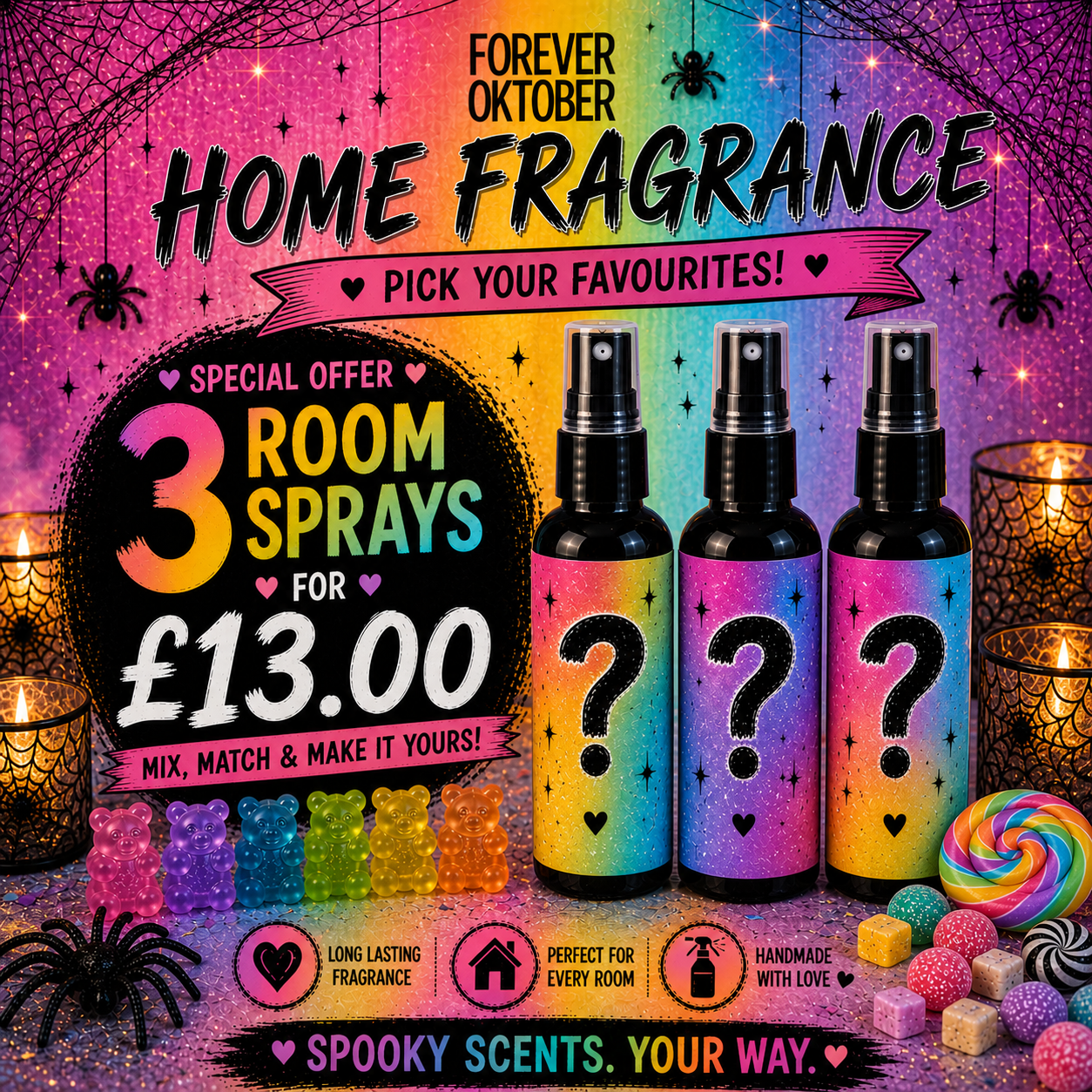 Special Offer - Luxury Room Sprays