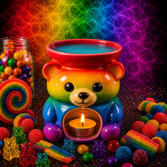 Rainbow Gummie Guts - Wax Melt Sample Pot