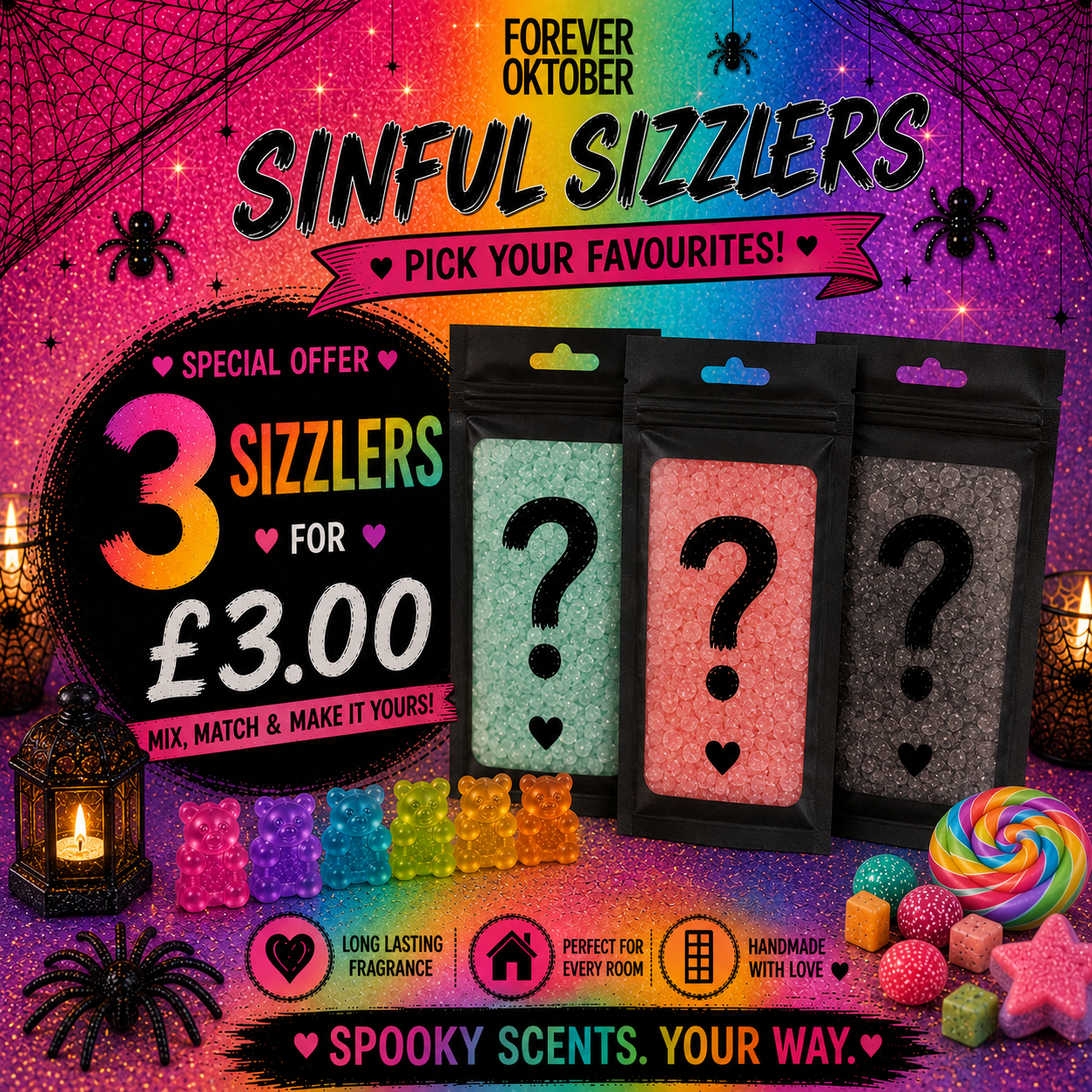 Special Offer - Sinful Scented Sizzlers