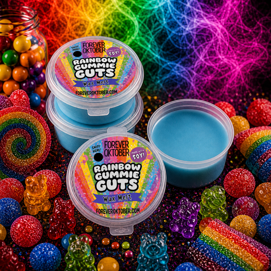 Rainbow Gummie Guts - Wax Melt Sample Pot